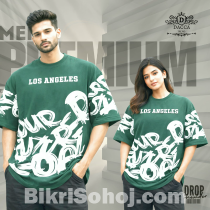 Drop shoulder T-shirt